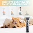 thumbnail image 2 of Quiet Pet Clipper for Cats and Dogs with 5 Speeds Ceramic Blade Professional Grooming Tool, 2 of 7