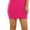 Fuchsia, variant on ToBeInStyle Women's 1/4 Sleeve Scoop Neck & Back Mini Dress