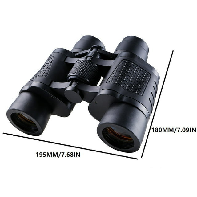 PVCS 80×80 Zoom Binoculars Day/Night Vision Travel Outdoor HD Hunting Telescope +Bag