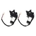 thumbnail image 1 of 2X Motor Power Window Lift Motor Electric Car Electric Window Regulator Motor Window Lifter Power Motor Motor 12V,2 * Window Motor,Black & Silver, 1 of 6