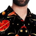 thumbnail image 5 of Seven Starred Ladybird Men's Casual Poplin Button Down Short Sleeve Shirts for Summer Beach - Unisex, 5 of 6