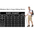 thumbnail image 7 of Weilanxin Men's Hiking Cargo Shorts Waterproof Reflective Stripe with 6 Zipper Pockets DarkGrey S, 7 of 7