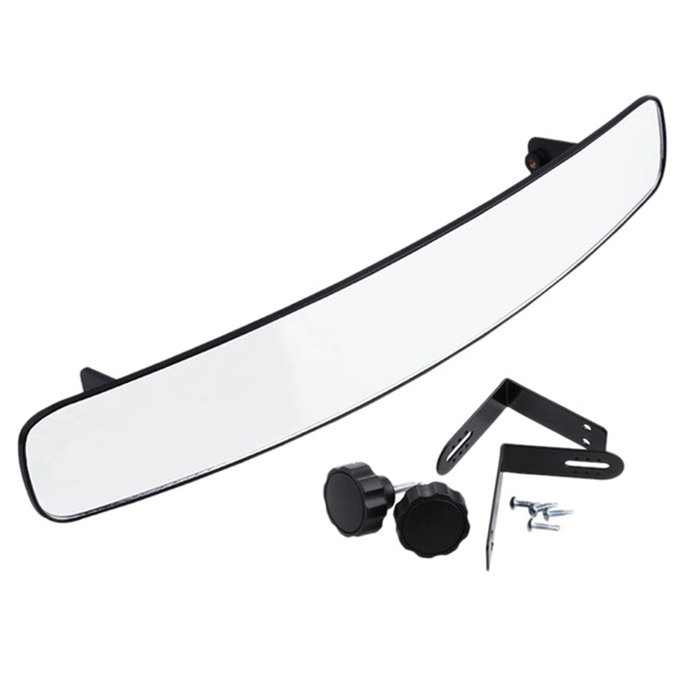 Golf Cart Folding Side Mirrors Rear View Mirror Extra Wide Golf Cart