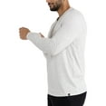 thumbnail image 3 of X RAY JEANS Mens Long Sleeve V-Neck T-Shirt, Oatmeal, S, 3 of 9