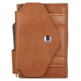 thumbnail image 2 of Business Card Holder Large Capacity Anti-Theft Credit Card Case Wallet With Zipper Gift For Business People Specially, 2 of 8