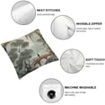 thumbnail image 4 of COMIO  Chinoiserie Pillow Cover Set of 2 Asian Scenic Grey Decorative Throw Pillow Case Cushion Cover for Bedroom Sofa Living Room Couch Chair Office, 4 of 6