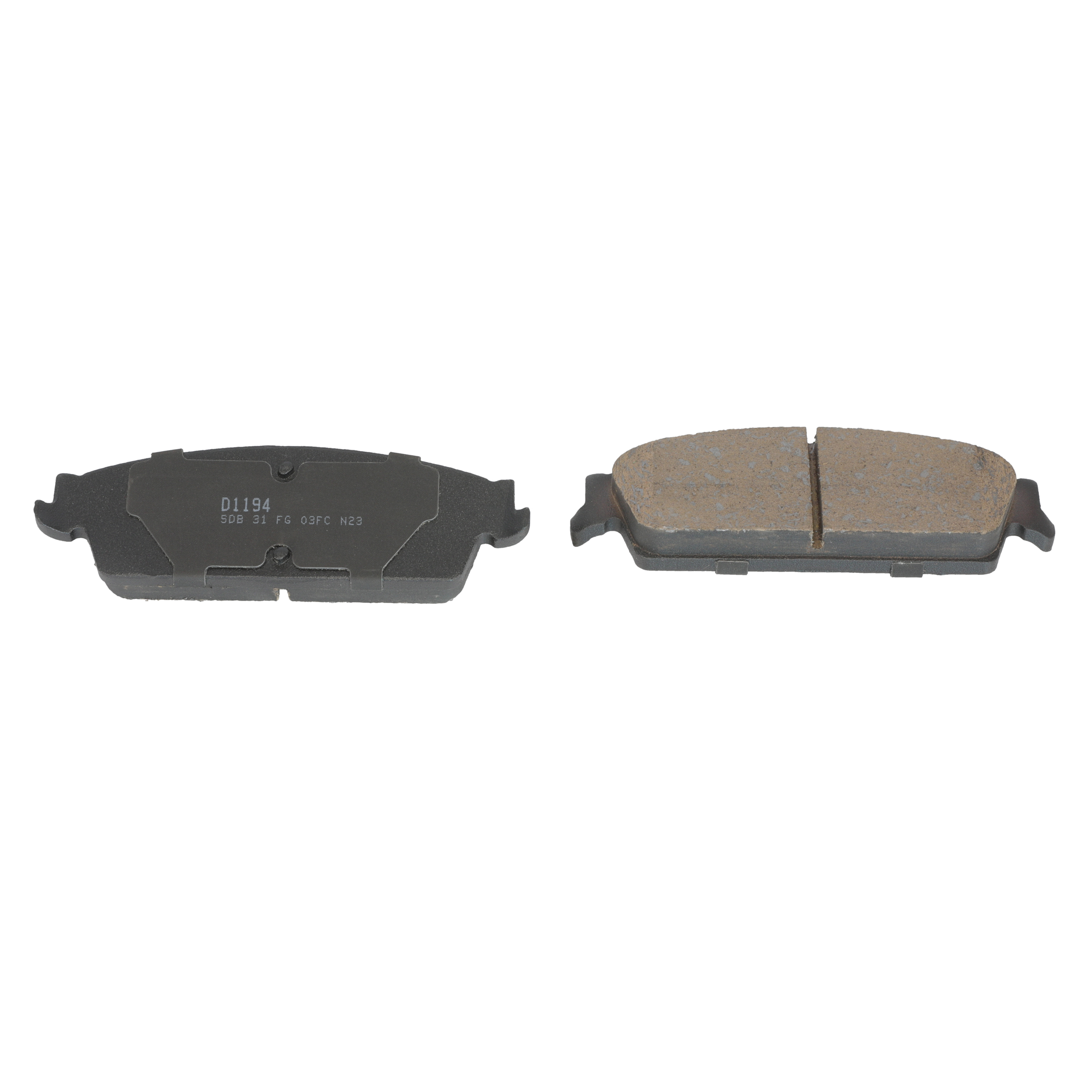 Winstop Brake Pad Set, Rear WS.1194.0.C, Chevrolet Silverado 1500 2013-2007