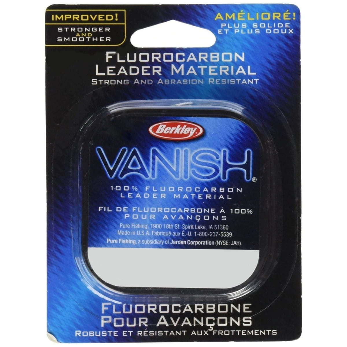 Berkley Vanish® Leader Material, Clear, 20lb | 9kg Fishing Line