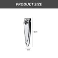 thumbnail image 2 of 32 Pieces Nail Clippers Flat Toenail Clippers Stainless Steel Manicure Pedicure Sturdy Trimmer Set For Men And Women, 2 of 6