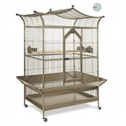 Prevue Hendryx PP-3173W Large Royalty Bird Cage - Pewter