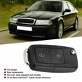 thumbnail image 4 of Funda con tapa para mando a distancia de 2 botones, compatible con Bora Golf SEAT Toledo Skoda Alhambra, 4 of 6