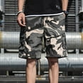 thumbnail image 2 of jsaierl Men's Cargo Shorts Summer Outdoors Casual Camouflage Plus Size Sport Big and Tall Shorts Pants, 2 of 9