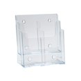 thumbnail image 1 of Azar 252381 Two-Tier Four-Pocket Trifold Brochure Holder, 1 of 1