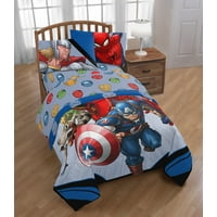 Marvel Avenger's Fight Club Twin Kids Bedding Sheet Set, 1 Each