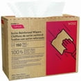 thumbnail image 3 of Cascades Tuff-Job Scrim Reinforced Wipers, 9 3/4 x 16 3/4, White, 150/Box, 6 Box/Carton, 3 of 5