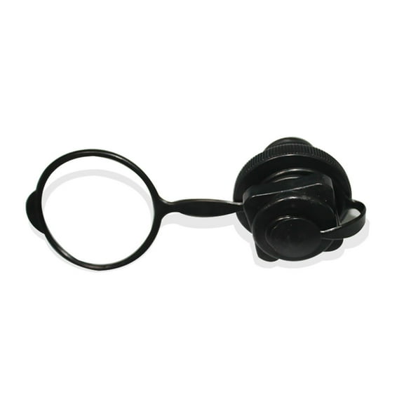 HONMEET Boat Replacement Valve Caps Black PVC 2PCS for Inflatable Boats and Watercraft Accessories