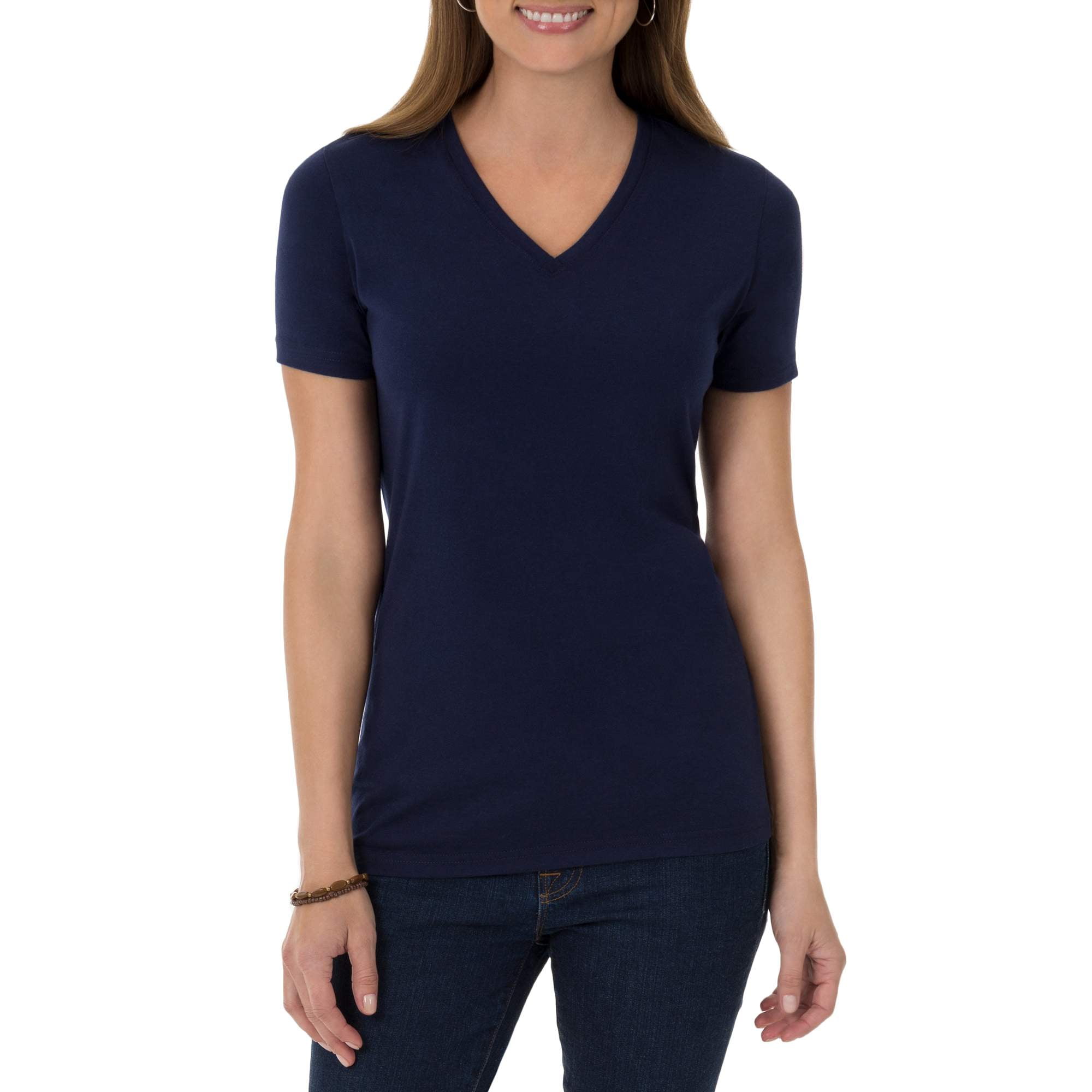 v neck t shirts women