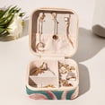 thumbnail image 6 of Flamingo Travel Portable Jewelry Organizer Box for Rings, Earrings, Necklaces, Bracelets, and More - Suitable for Girls and Women, 6 of 6