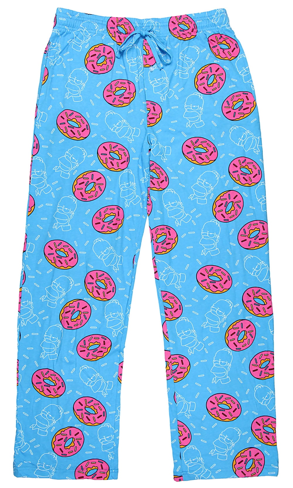 The Simpsons Mens' Homer Sprinkle Pink 