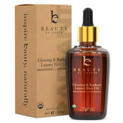 Organic Face Oil - Glowing & Radiant Anti Aging Face Oil in Amber Glass Bottle (1 Bottle)