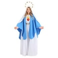 thumbnail image 1 of Womens Plus Size Nativity Mary Costume, 1 of 2