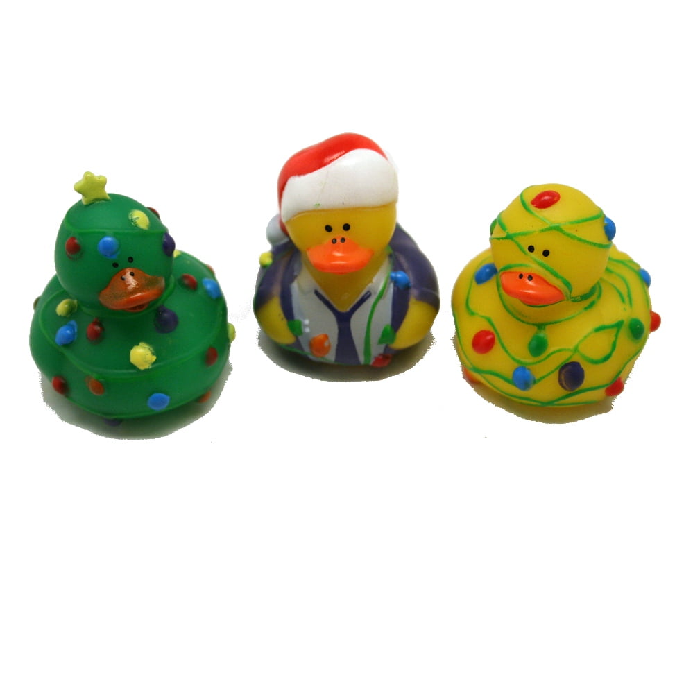 christmas bath duck