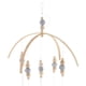 thumbnail image 3 of Campana con de para , Decoración para Habitación de Niños, Cuna de Bebé, Habitación Modelo DYNWAVEMX Campanas de viento de madera, 3 of 8