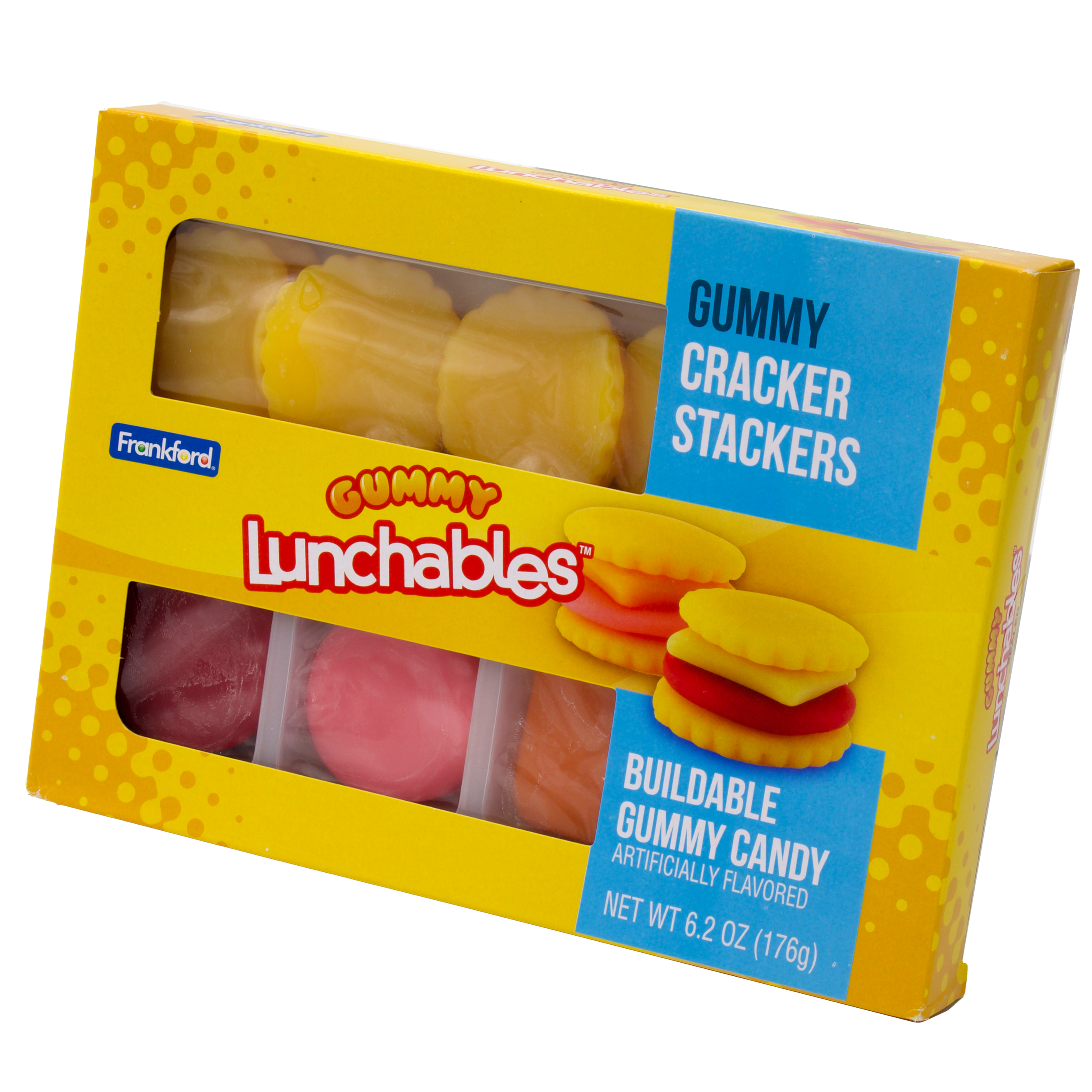 Frankford Kraft Lunchables Cracker Stacker Gummy Candy, Snack Pack 6.2 Ounces - image 4 of 6