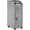 Silver, variant on BarberPub Beauty Salon Trolley Cart with Hair Dryer Holder, Lockable Storage Cabinet with Side Tray, 4 Drawers, Lockable Rolling Wheels (White)