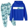 thumbnail image 3 of CHENge Toddler Boys Hoodie Sets 3d Graphic Print Boys Clothes 5t Fall Winter Streetwear Clothing Sets(Blue-c,11-12 Years), 3 of 4