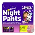 thumbnail image 1 of Culotte de nuit d'énurésie absorbante Rascals pour filles, Gabby's Dollhouse, P/M (38-70 lb), 44 unités, 1 of 11