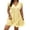Yellow, variant on LIaqionyy Women's Plus Size Dress Hollow out V Neck Ruffle Sleeve Dresses A Line Flowy Summer Vacation Sundress