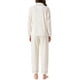 thumbnail image 3 of INSPIRE CHIC Ropa de dormir para mujeres en periodo de lactancia, pijamas de maternidad con botones, conjuntos de loungewear XL color albaricoque, 3 of 6