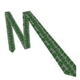 thumbnail image 6 of Fuzoiu Palm Greenery Print Men's Necktie,Business Necktie,Mens Ties for Business Wedding Graduation, 6 of 7