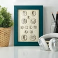 thumbnail image 6 of Antique Roman Coins I -Framed Print w/glass-Ocean Blue, 6 of 8