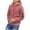 Pink, variant on Long Sleeve Shirts for Men, Mens Sherpa Pullover Fuzzy Hoodies Sweatshirt Plush Spring Hoodie Sweater Tops