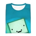 thumbnail image 7 of Adventure Time BMO Teen T-Shirt Crewneck Short Sleeve Double-Sided Print Summer Tee Shirts Top For Youth Boys Girls Children Small, 7 of 7