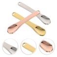 thumbnail image 4 of Estbridge 3pcs Mini Makeup Spatulas Skin Care Cosmetic Spoons Reusable Face Cream Applicators, 4 of 7
