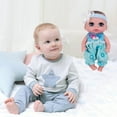 thumbnail image 6 of kkbbma Reborn Doll American Doll Big Deals - 6 In Reborn Doll American Doll Accompanying Interactive Comfort Toy Enamel Doll Doll Children's Soft Rubber Toy, 6 of 7