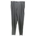 thumbnail image 1 of Trussini Men's Dark Grey Linea Classico Wool Dress Pant Pants & Capri - 46, 1 of 2