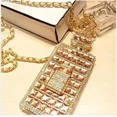 thumbnail image 1 of Luxury Diamond Perfume Bottle Case TPU Rhinestone Bling Cover Coque for Iphone 15 14 11Pro 13 Pro max 12 mini XS Max XR 16 Plus tzw, 1 of 6