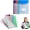 12pcs/Set, variant on 11-Hole Expanding File Pockets Assorted Colors, A4 Expanding File Folder, Colorful File Binder with 11-Hole Binder Rings, Expandable Button and Label Pockets for School, Home, Office (6pcs/Set1)