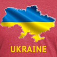 thumbnail image 3 of CafePress - Cool Ukraine Flag Ukrainian Pride Native H T Shirt - Mens Tri-blend T-Shirt, 3 of 4