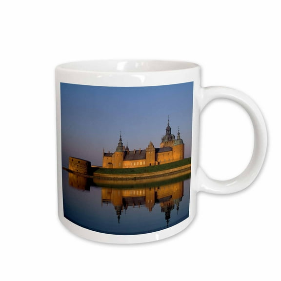 3drose, Sweden, Kalmar. Kalmar Castle - Eu28 Dfr0006 - David R. Frazier, 15oz Mug