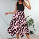 thumbnail image 1 of WILLBEST Vestido Largo De Verano Para Mujer, Informal, Fluido, Floral, Elegante, Chaleco Largo, 1 of 3