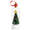 Green, variant on Recordable Christmas Tree Message in a Bottle, Voice Recording Keepsake with Snowy Mini Trees, a Sentimental Christmas Gift with Playback, Glass Holiday Decoration for Mantel