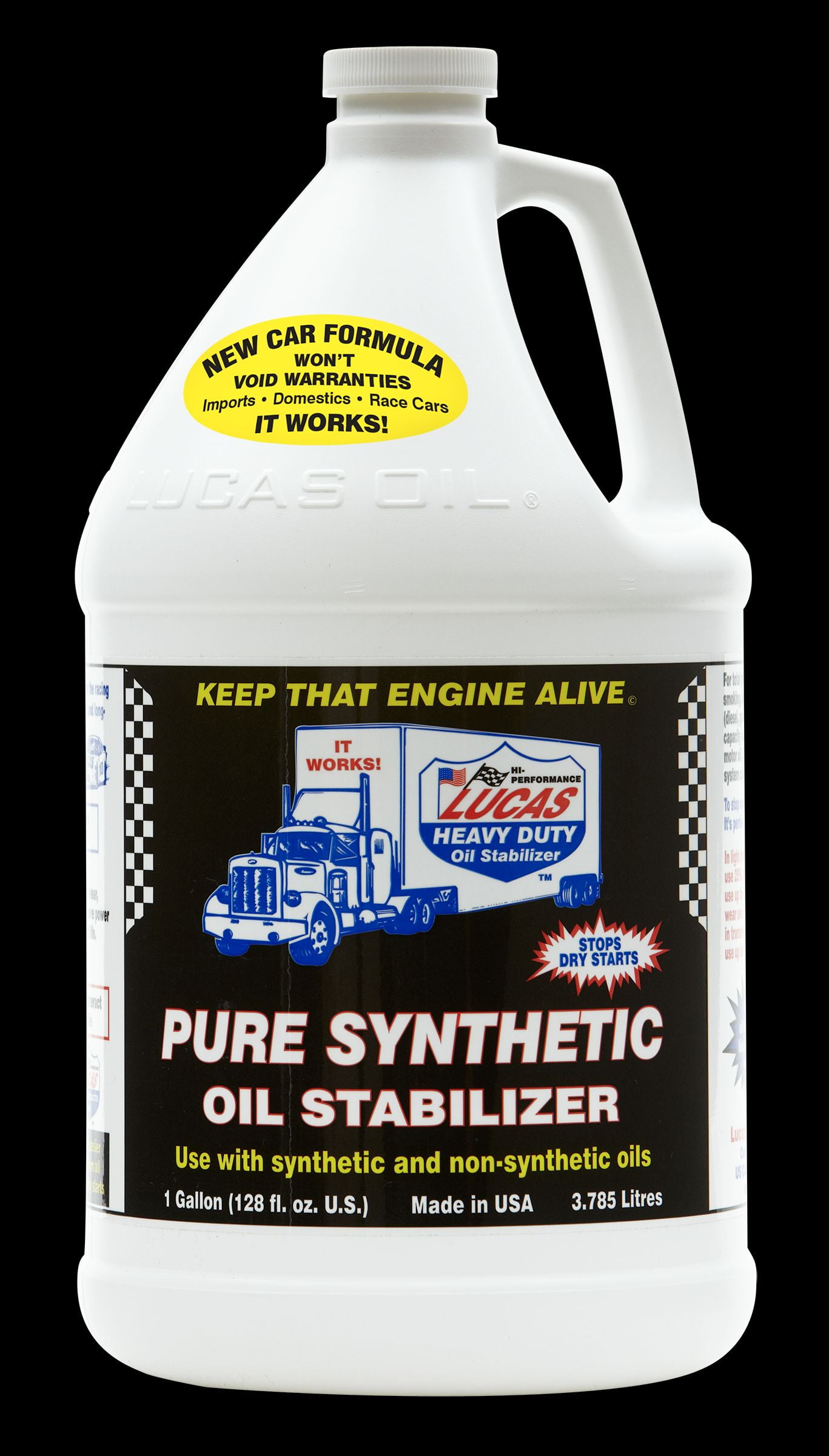 Lucas Oil 10131 Oil Additive Use With Synthetic Oil; Greatly Reduces