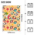 thumbnail image 2 of FORMRS 1-Subject Spiral Notebook 8" x 5" College Ruled 60 Refillable Sheet A5 Hard Cover, 2 Pack, Penguins Beach Pattern, 2 of 7