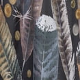 thumbnail image 4 of DESIGN ART Designart 'Feathers seamless pattern.' Animals Curtain Single Panel 52 in. wide x 84 in. high - 1 Panel 84 Inches, 4 of 5