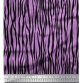 thumbnail image 1 of Soimoi Purple Rayon Fabric Wild Animal Skin Fabric Prints by Yard 42 Inch Wide, 1 of 1